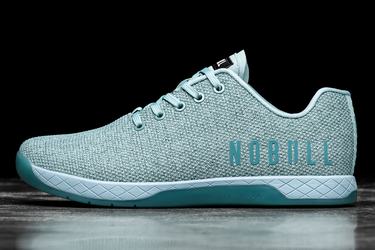 Light Blue Women's Nobull Superfabric Trainers | USA072916