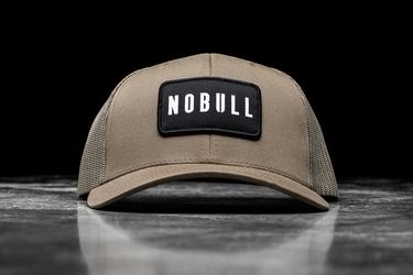 Light Brown Men's Nobull Curved-Brim Trucker Hats | USA154037