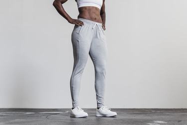 Light Grey Women's Nobull Joggers | USA064198