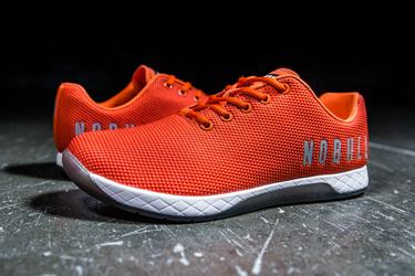 Light Orange Men's Nobull Superfabric Trainers | USA049578