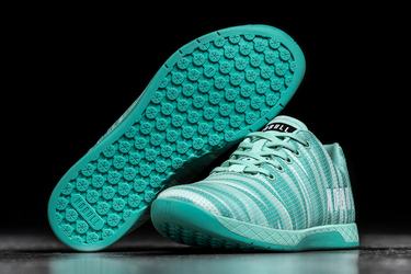 Mint Women's Nobull Superfabric Trainers | USA048913