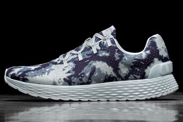 Navy Men's Nobull Tie-Dye Ripstop Runner Running Shoes | USA384016