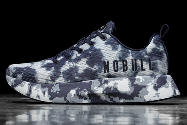 Navy Men's Nobull Tie-Dye Runner Running Shoes | USA791468