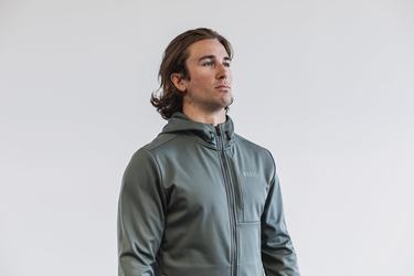 Olive Men's Nobull Softshell Jackets | USA821730