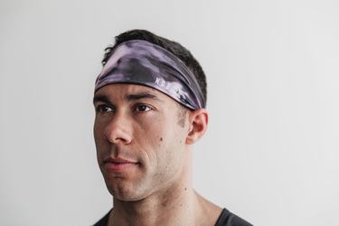 Pink Black Men's Nobull Headband 4" Tie-Dye Headband | USA597826