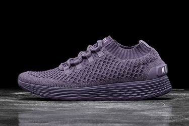 Purple Men's Nobull Knit Runner Running Shoes | USA026497