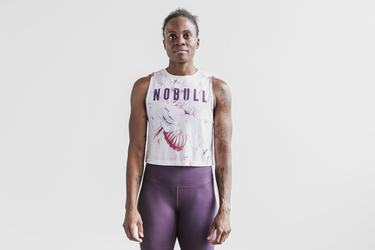 Purple Women's Nobull Muscle Tank Tops | USA529671