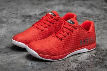 Red Men's Nobull Superfabric Trainers | USA043257