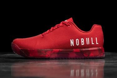 Red Men's Nobull Superfabric Trainers | USA805249