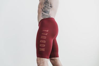 Red Men's Nobull Swim Jammer Swim | USA183274