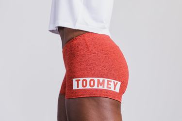 Red Women's Nobull 2'' Toomey Shorts | USA435962