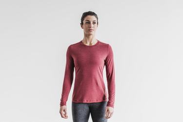 Red Women's Nobull Long Sleeves | USA698452