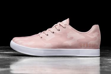 Rose Camo Men's Nobull Canvas Trainers | USA523794