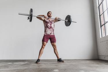 Rose Dark Red Men's Nobull Tie-Dye Tank Tops | USA248936