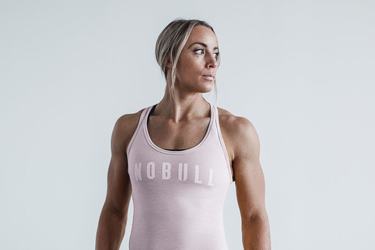 Rose Women's Nobull Racerback Tank Tops | USA793068