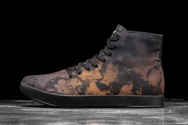 Toffee Men's Nobull High-Top Tie-Dye Canvas Trainers | USA801675