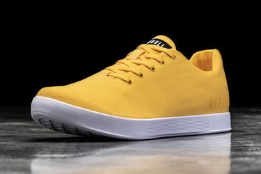 Yellow Men's Nobull Canvas Trainers | USA821709